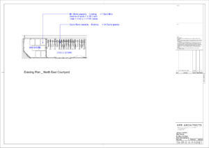 Existing Plan North East Courtyard